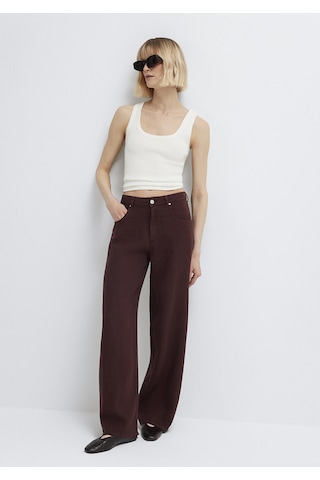 Mavi - Bordo Keten Pantolon 1011267-70259