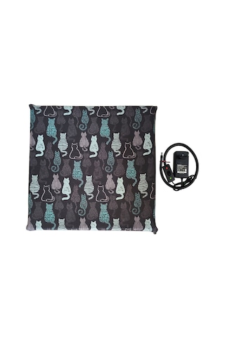 Isıtmalı Kedi Minderi Kedi Köpek Minderi Isıtıcılı Kedi Minderi Isıtıcı Pad 12volt 45x45cmx5cm