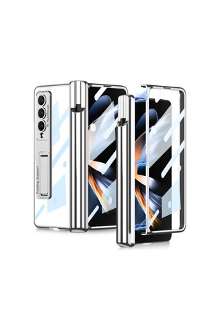 Galaxy Z Fold 4 Kilif Zore Kipta Standli Kalem Bölmeli Kilif 562604554