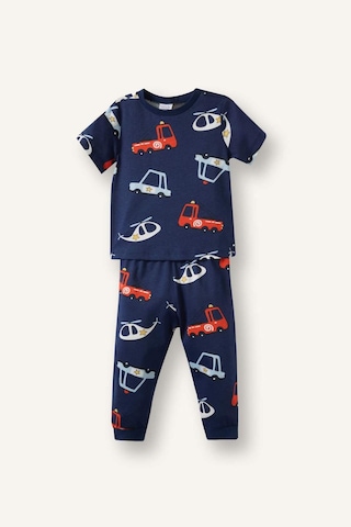 Defacto 2li Pijama Takımı Erkek Bebek G8854a526smnv95 Lacivert-nv95