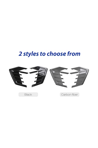 Evrensel 2 Adet Araba Çamurluk Yan Havalandırmaları