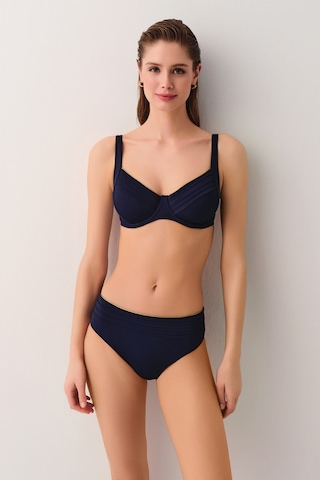 Suwen Pipe Aksesuarlı Bikini Alt Sbn25260c303 Lacivert