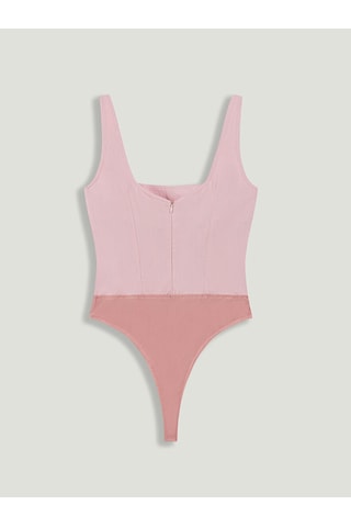 Balen Detaylı Bluz Nocturne Pembe