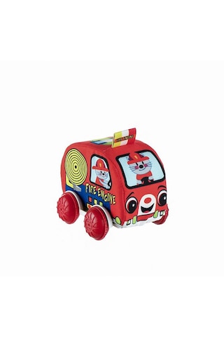 Toys2you Eğitici Meslekler Peluş Araba - İtfaiye