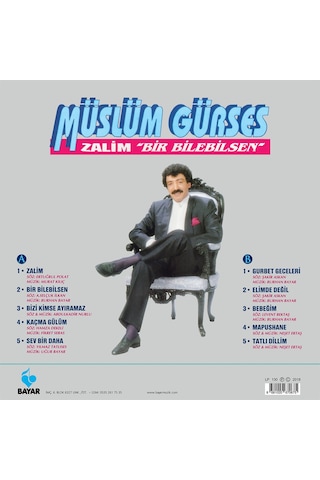 Müslüm Gürses - Zalim - Bir Bilebilsen Plak