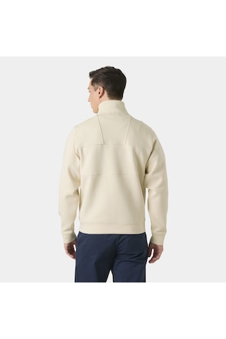 Helly Hansen Koster Sweat 1/2 Zip Erkek Polar-32481 Krem