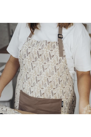 Mutfak Önlüğü Ve Havlu Takımı Pamuklu, İki Cepli Kadın Önlüğü, C Provence Otları, Diğer