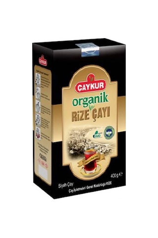 Çaykur Organik Rize Siyah Dökme Çay 6 x 400 G