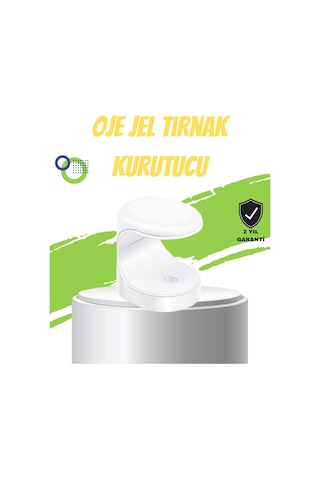 Mini Tırnak Kurutucu Hızlı Kurutma İçin Uvled Işık Teknolojisi