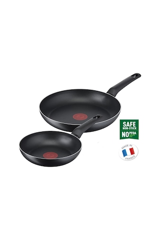 Tefal Titanyum 1X Difüzyon Tabanlı Simple Cook Tava Seti 20 x 26 CM