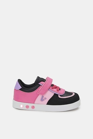 Vicco Sam Işıklı Kız Bebek Siyah/fuşya Sneaker Siyah - Fuşya