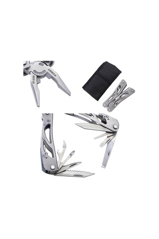 Rdeer Rt-2338 Çok Amaçlı Pense Katlanır Bıçak Açık Hava Ev Acil Durum Aracı