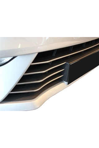 Renault Megane 4 Hb-Sd Ön Tampon Çıtası 7 Prç Krom 2017 ve Sonras