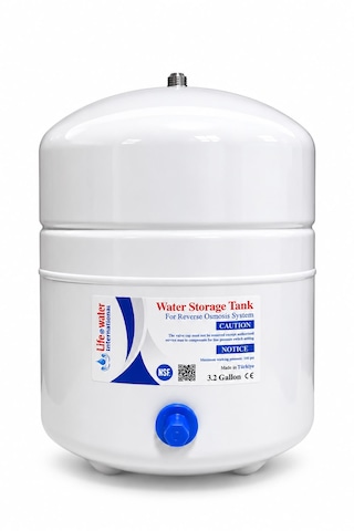 Su Arıtma Tankı 12 Litre 3.2 Galon Nsf Onaylı Çelik Tank 1