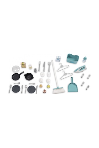 Smoby Tefal 2 in1 Sesli Çamaşır Makineli Mutfak Seti