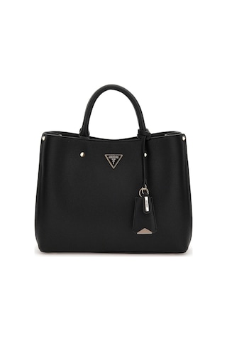 Kadın Yapılandırılmış El Çantası - Siyah Siyah