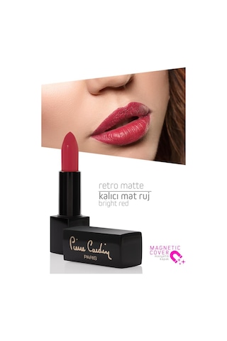 Pierre Cardin Retro Matte Lipstick - Bright Red - 151