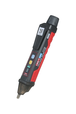 Dofolink Unı-t Ut12e Akıllı Voltaj Tespit Cihazı - 24v-1000v Ac, Akışkan/neutral Tespiti, Sesli/ışık Alarmı, Titreşim Modu, Fener, Ip67, Pil Yok Siyah