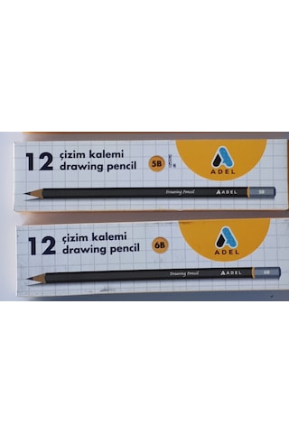 Adel Dereceli Kalem 5B 12 Adet + 6 B 12 Adet