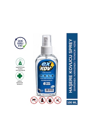 Exkov Haşere Kovucu Sprey 100 ML