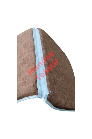 1 Adet Mandaş Midi Sandalye Minderi, Bahçe Sandalye Minderi-kahve