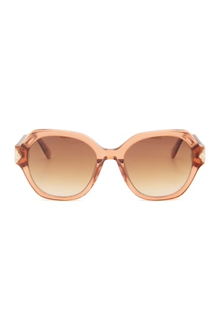 Zen Milano Eyewear Vch333s-c04 51 Kadın Güneş Gözlüğü Kahverengi