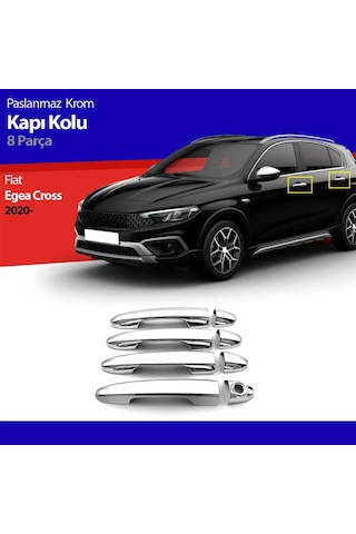 Fiat Egea Cross Kapı Kolu Kromu Nikelajı