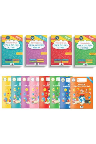 1. Sınıf Bilsem Sınavı Hazırlık Tam Set (S1+S2+S3+S4) 1. Sınıf Bilsem Sınavı Hazırlık Tam Set (S1+S2+S3+S4)