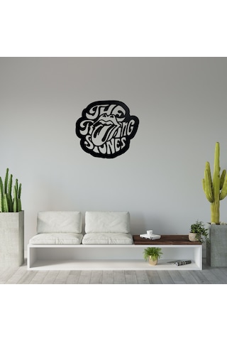 The Rolling Stones Led Işıklı Tablo