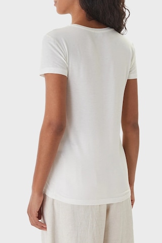 Emporio Armani Bayan T Shirt Ew000408 Af19024 U1131 Ekru Ekru