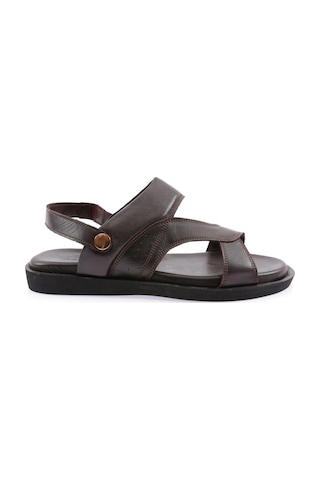 Dgn 6004-22y Erkek Bantli Sandalet 6004-2107-R0685 Kahverengi