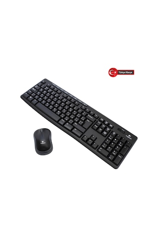 Logıtech Mk270, 920-004525, Kablosuz, Türkçe Q, Klavye Mouse Set Diğer