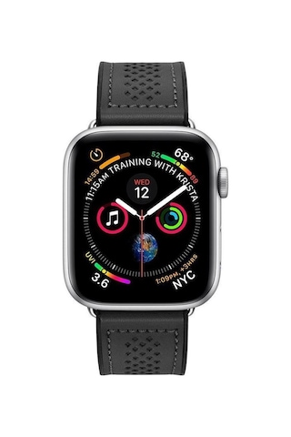 Spigen Apple Uyumlu Watch 42mm Seri 10 - 41mm Seri 9/8/7 - 40mm Seri Se2/se/6/5/4 İle Kordon Kayış Band Retro Fit Black