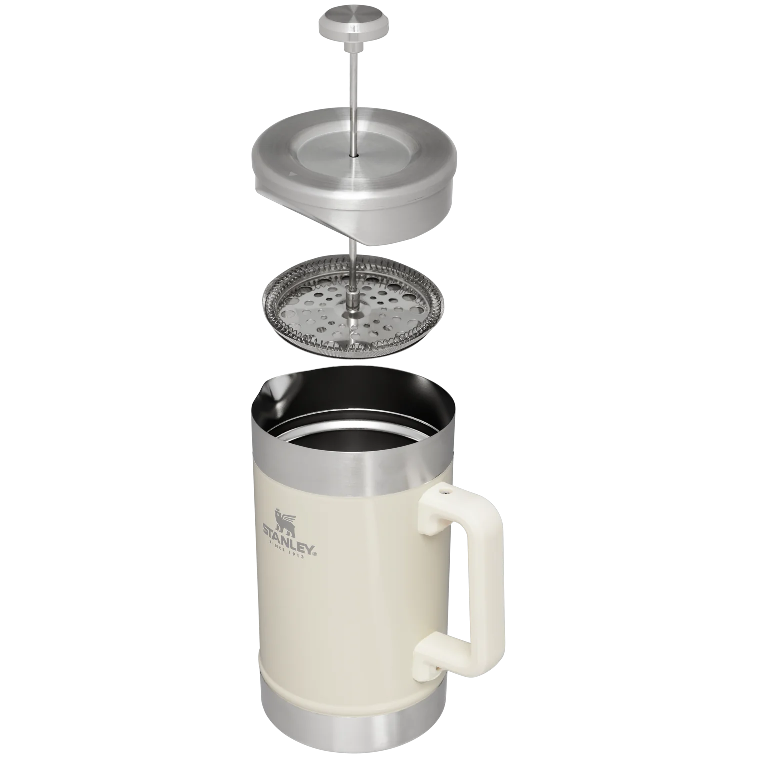 Stanley Klasik 1.4 L French Press Termos Krem