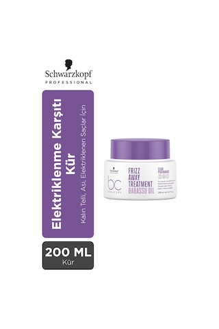 Schwarzkopf Bc Clean Elektriklenme Karşıtı Kür 200 ML