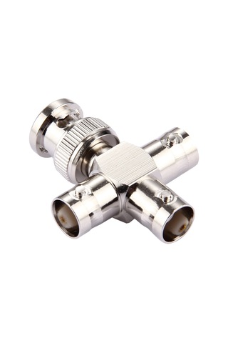 Sones 2 Adet 1 X Bnc Erkek - 3 X Bnc Dişi Konnektör, Çapraz Tip