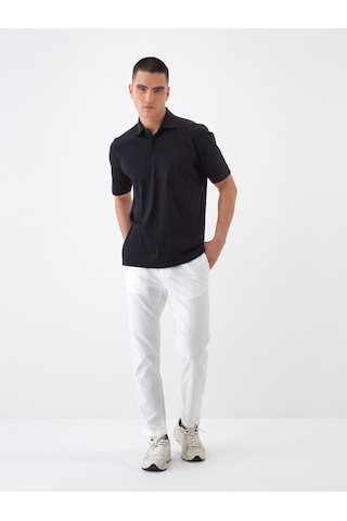 Xint Siyah Pamuk Dokulu Regular Fit Tişört 502275