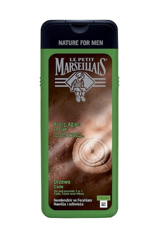 Le Petit Marseillais Men Ardıç Ağacı ve Füjer Duş Jeli 400 ml x2