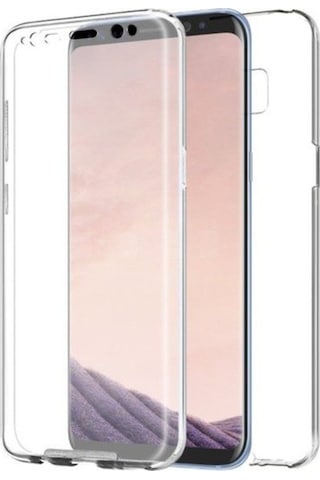 Samsung Uyumlu Galaxy S8+ Plus 360 Derece Kilif Kristal Silikon Seffaf 304619698