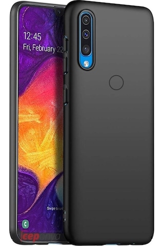 Samsung Uyumlu Galaxy A50 Kamera Korumali Soft Silikon Kilif 246993226 - Renk / Siyah