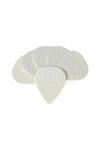 Graphtech Pqp-0100-w6 Tusq Standard Guitar Picks - Bright Tone 1.0mm 6 Lı Pena
