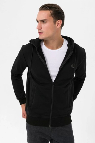 FA220214614 Sweat Zipper Hood Farm Animals Önü Fermuarlı Sweatshirt