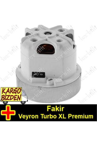 Fakir Veyron Turbo Xl Premium Süpürge Motoru ( Bakır Sargılı )