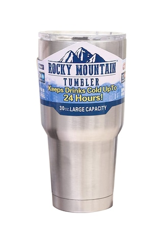 Xiyyadms 304 Paslanmaz Çelik Termos Bardak, 24 Saat Soğuk/12 Saat Sıcak Saklama, Taşınabilir Seyahat/outdoor Kullanıma Uygun, 30oz Gümüş Gümüş