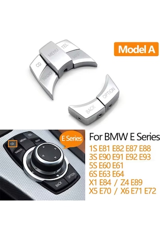 Bmw X6 E71 Joyistik Tuş Kaplaması Çerçeve 2010-2014