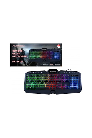Platoon PL-479 Kablolu RGB Oyuncu Klavye