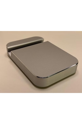 Premium Alüminyum Tablet Standı, Ergonomik Kompakt Tasarım, Tüm Ipad Modelleri İle Uyumlu, Masaüstü Kullanım, Yatay Ve Dikey Kullanım Gümüş Gri