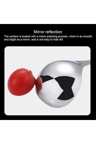 Sones Paslanmaz Çelik Çorba Kaşığı Restoran Ortak Kaşık Ev Tipi Pirinç Kasesi, Boyut: Küçük