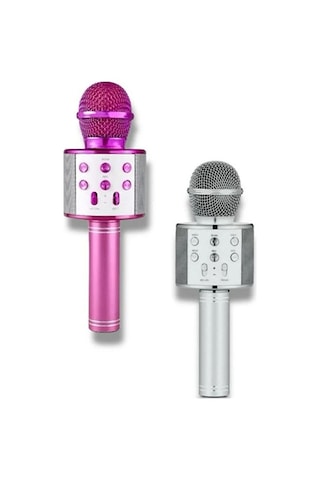 Periboia Kablosuz Hoparlörlü Bluetooth Karaoke Mikrofonu