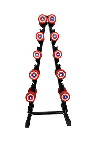 Dambıl Standı 10 Kademeli Set Dambıl Rack Stand Sehpas Ağırlıksı